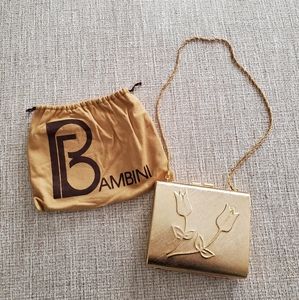 Vintage Bambini Gold Clutch
